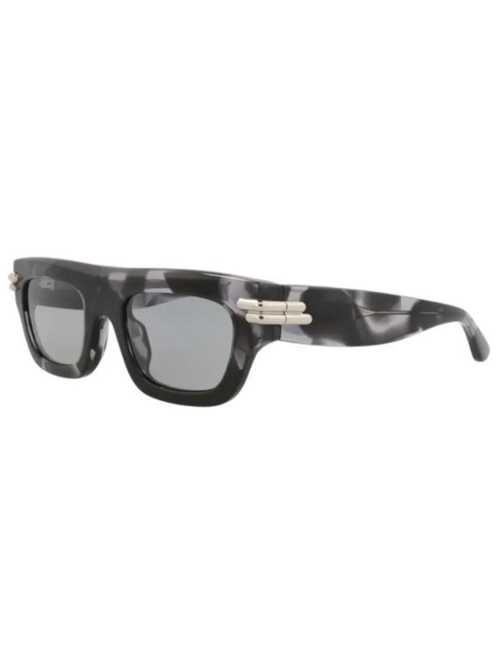 New Bottega Veneta Unisex Square/Rectangle Havana Havana Grey Fashion Designer E